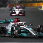 Grand Prix Jepang: George Russell memimpin Mercedes one-two dalam latihan basah